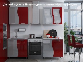 Кухня Волна 1.6 №2 (с ящиками) в Красноуральске - krasnouralsk.ok-mebel.com | фото 2