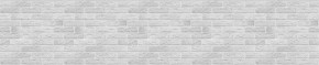 Кухонный фартук 610х3000х1,5 (композит) КМ Кирпич серый в Красноуральске - krasnouralsk.ok-mebel.com | фото