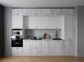 Кухонный гарнитур Бланка 3400 (Стол. 38мм) в Красноуральске - krasnouralsk.ok-mebel.com | фото