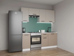 Кухонный гарнитур Каппучино 2000 (Стол. 38мм) в Красноуральске - krasnouralsk.ok-mebel.com | фото