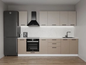 Кухонный гарнитур Каппучино 2800 (Стол. 38мм) в Красноуральске - krasnouralsk.ok-mebel.com | фото