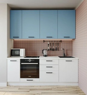 Кухонный гарнитур Капри 2200 h950 (Стол. 38мм) в Красноуральске - krasnouralsk.ok-mebel.com | фото