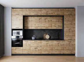 Кухонный гарнитур Крафт 3400 (Стол. 26мм) в Красноуральске - krasnouralsk.ok-mebel.com | фото