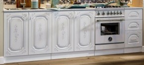 ЛИЗА-2 Кухонный гарнитур 1,8 Белый глянец холодный в Красноуральске - krasnouralsk.ok-mebel.com | фото 3