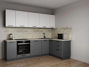 Кухонный гарнитур Меренга 2600*1600 (Стол. 26мм) в Красноуральске - krasnouralsk.ok-mebel.com | фото