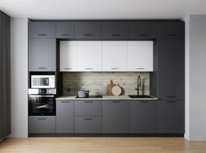 Кухонный гарнитур Меренга 3400 (Стол. 26мм) в Красноуральске - krasnouralsk.ok-mebel.com | фото