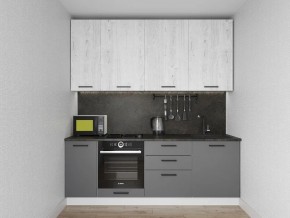 Кухонный гарнитур Санторини 2200 h 950 (Стол. 38мм) в Красноуральске - krasnouralsk.ok-mebel.com | фото