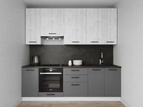 Кухонный гарнитур Санторини 2400 h950 (Стол. 38мм) в Красноуральске - krasnouralsk.ok-mebel.com | фото