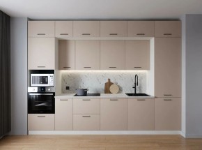 Кухонный гарнитур Шампань 3400 (Стол. 26мм) в Красноуральске - krasnouralsk.ok-mebel.com | фото