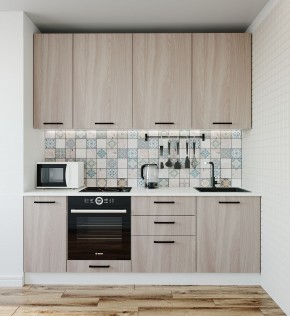 Кухонный гарнитур Шимо 2200 (Стол. 26мм) в Красноуральске - krasnouralsk.ok-mebel.com | фото