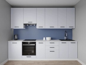 Кухонный гарнитур Смоки 2400 h950 (Стол. 38 мм) в Красноуральске - krasnouralsk.ok-mebel.com | фото