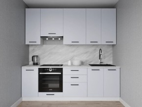 Кухонный гарнитур Смоки 3000 h950 (Стол. 26мм) в Красноуральске - krasnouralsk.ok-mebel.com | фото