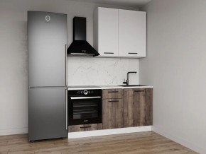 Кухонный гарнитур Старое Дерево 1600 h950 (Стол. 26мм) в Красноуральске - krasnouralsk.ok-mebel.com | фото
