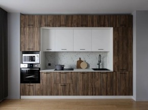Кухонный гарнитур Старое Дерево 3400 (Стол. 38мм) в Красноуральске - krasnouralsk.ok-mebel.com | фото