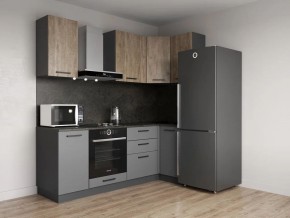 Кухонный гарнитур Умбра 2200*1000 (Стол. 38мм) в Красноуральске - krasnouralsk.ok-mebel.com | фото