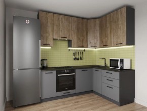 Кухонный гарнитур Умбра 2200*1600 h950 (Стол. 38мм) в Красноуральске - krasnouralsk.ok-mebel.com | фото