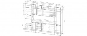 Кухонный гарнитур Умбра 3400 (Стол. 26мм) в Красноуральске - krasnouralsk.ok-mebel.com | фото 2