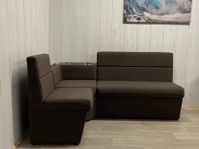 Кухонный уголок УЮТ низкий сектор (ППУ) велюр Luma 12 в Красноуральске - krasnouralsk.ok-mebel.com | фото 3