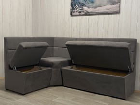 Кухонный уголок УЮТ высокий сектор (ППУ) велюр Veluta Lux 19 в Красноуральске - krasnouralsk.ok-mebel.com | фото 2