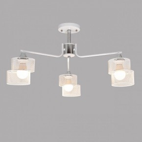Люстра на штанге Imex MD.4252 MD.4252-3-S-WH+CH в Красноуральске - krasnouralsk.ok-mebel.com | фото 2