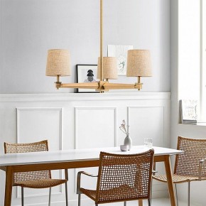 Люстра на штанге Imperiumloft Jorgenson White/Light wood STAVRA01 в Красноуральске - krasnouralsk.ok-mebel.com | фото 5