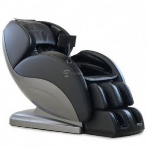 Массажное кресло PS6500 черно-серебряное в Красноуральске - krasnouralsk.ok-mebel.com | фото