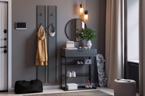 МЕБЕЛЬСОН К19 Прихожая (графит) в Красноуральске - krasnouralsk.ok-mebel.com | фото