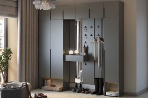 МЕБЕЛЬСОН К32 Прихожая (графит) в Красноуральске - krasnouralsk.ok-mebel.com | фото