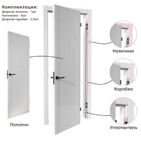 Межкомнатная дверь Bolivar Каньон браун (комплект) в Красноуральске - krasnouralsk.ok-mebel.com | фото 4