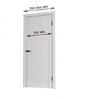 Межкомнатная дверь Bolivar Каньон браун (комплект) 700 в Красноуральске - krasnouralsk.ok-mebel.com | фото