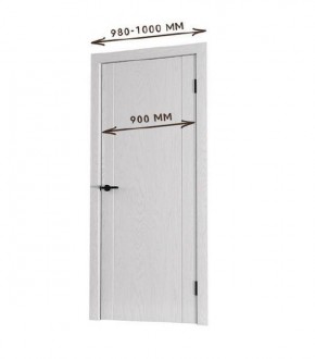Межкомнатная дверь Bolivar Каньон браун (комплект) 900 в Красноуральске - krasnouralsk.ok-mebel.com | фото