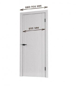 Межкомнатная дверь Bolivar Роялвуд белый (комплект) 800 в Красноуральске - krasnouralsk.ok-mebel.com | фото