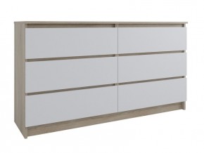 МОРИ МК 1380.6 Комод (Дуб Сонома/Белый) в Красноуральске - krasnouralsk.ok-mebel.com | фото