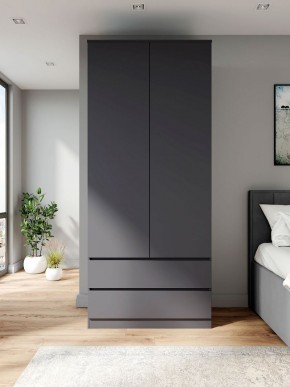 МОРИ МШ 900.2 Шкаф (графит) в Красноуральске - krasnouralsk.ok-mebel.com | фото 3