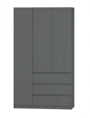 МС "Хилтон" Шкаф №2 1200 (Графит) в Красноуральске - krasnouralsk.ok-mebel.com | фото 2