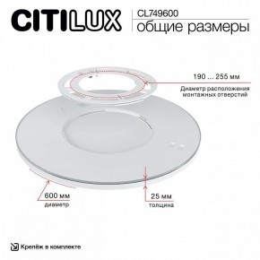 Накладной светильник Citilux NORMA CL749600 в Красноуральске - krasnouralsk.ok-mebel.com | фото 12