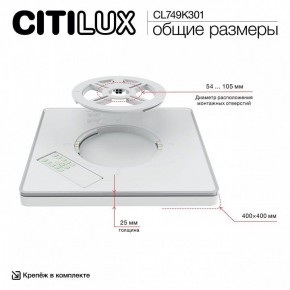 Накладной светильник Citilux Norma CL749K301 в Красноуральске - krasnouralsk.ok-mebel.com | фото 13