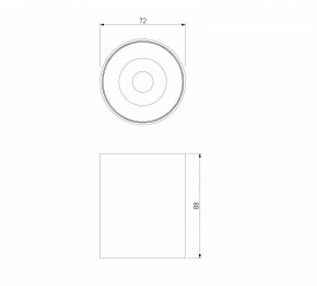 Накладной светильник Elektrostandard Primo 25116/LED в Красноуральске - krasnouralsk.ok-mebel.com | фото 3