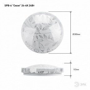 Накладной светильник Эра Классик SPB-6-24-4K (C) в Красноуральске - krasnouralsk.ok-mebel.com | фото 6