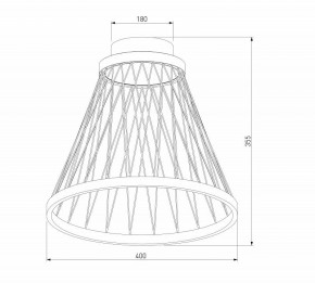 Накладной светильник Eurosvet Cesta 40018/1 LED коричневый в Красноуральске - krasnouralsk.ok-mebel.com | фото 4