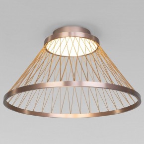 Накладной светильник Eurosvet Cesta 40019/1 LED коричневый в Красноуральске - krasnouralsk.ok-mebel.com | фото