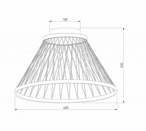 Накладной светильник Eurosvet Cesta 40019/1 LED коричневый в Красноуральске - krasnouralsk.ok-mebel.com | фото 4