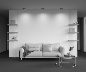 Накладной светильник Maytoni Glare C091CL-12W4K-BS в Красноуральске - krasnouralsk.ok-mebel.com | фото 4
