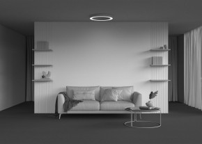 Накладной светильник Maytoni Lua C093CL-45W3K-W в Красноуральске - krasnouralsk.ok-mebel.com | фото 7