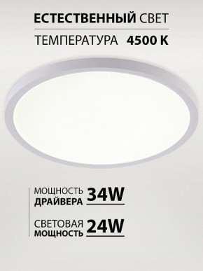 Накладной светильник Natali Kovaltseva PLAIN LED LAMPS 81113/3C в Красноуральске - krasnouralsk.ok-mebel.com | фото 3