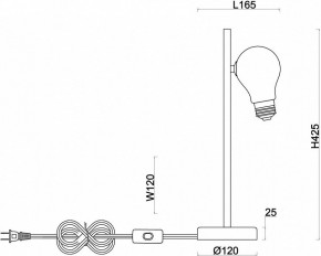 Настольная лампа декоративная Freya Evidence FR5372TL-01BS в Красноуральске - krasnouralsk.ok-mebel.com | фото 4