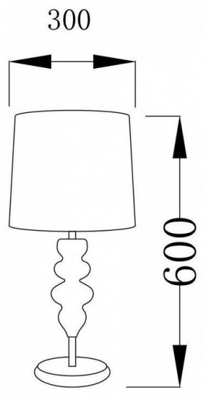 Настольная лампа декоративная Lucia Tucci Bristol 8 BRISTOL T897.1 в Красноуральске - krasnouralsk.ok-mebel.com | фото 3