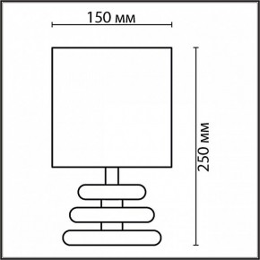 Настольная лампа декоративная Lumion Latza 8126/1Т в Красноуральске - krasnouralsk.ok-mebel.com | фото 3