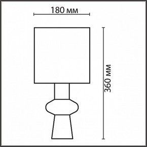 Настольная лампа декоративная Lumion Segi 8129/1Т в Красноуральске - krasnouralsk.ok-mebel.com | фото 4