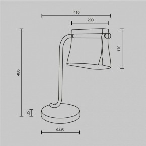 Настольная лампа декоративная Maytoni Cabaret MOD170TL-L8BS3K в Красноуральске - krasnouralsk.ok-mebel.com | фото 7